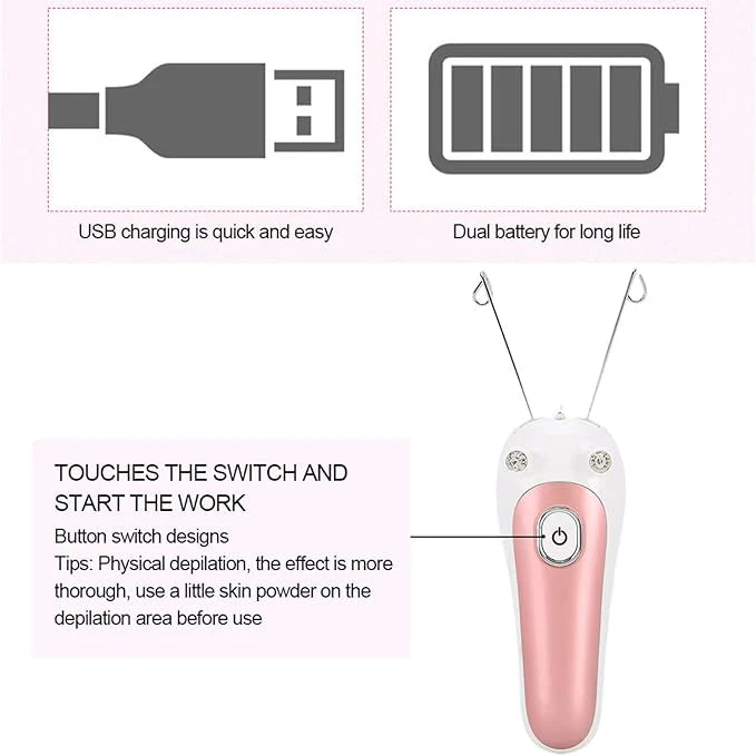 Facial Threading Hair Removal Device