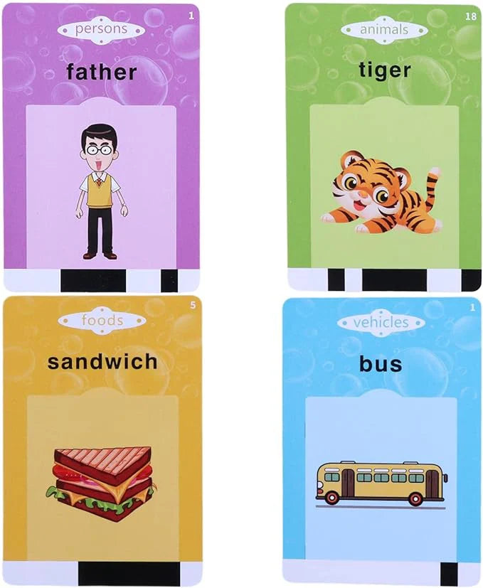 Talking Flash Cards with Sound for Kids