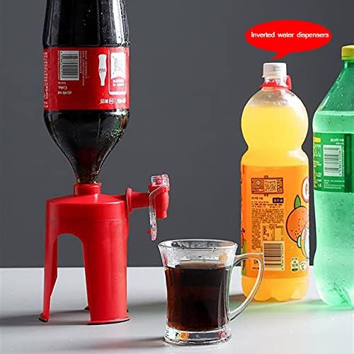 Inverted Beverage Dispenser Tap | Upside Down Soda Bottle Dispenser | 3cm Universal Fit for Parties, Fridge, Home