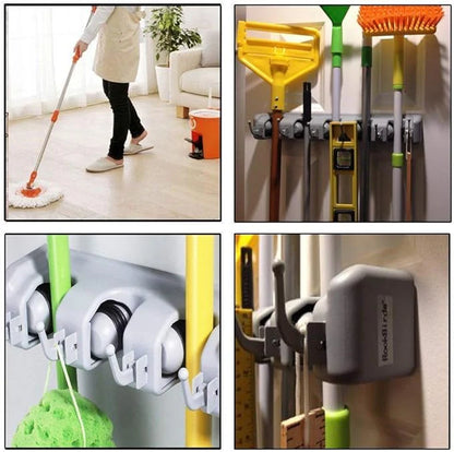 Wall Mounted Mop Broom Holder