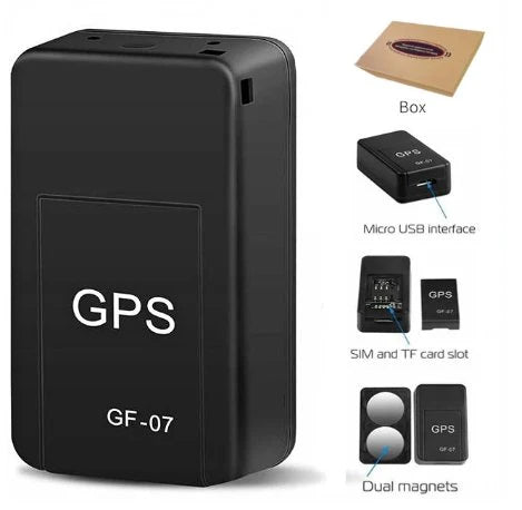 Mini GPS Tracker | Magnetic Waterproof GNSS Tracker | Real-Time Google Maps Tracking for Car, Bike, Assets & Elderly Safety