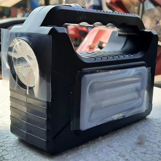 Multi-Function Portable Power Light – Rock Light Modern LED Lamp | Solar + Electric, Rechargeable for Home, Office & Camping