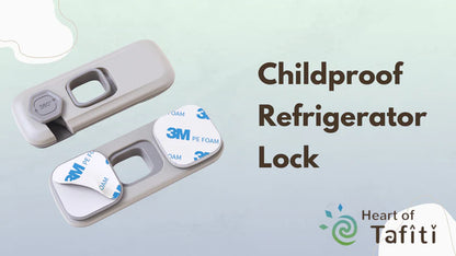 Adhesive Fridge Lock without drilling