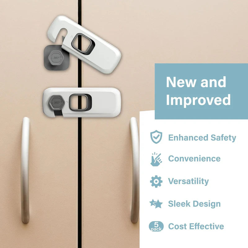 Adhesive Fridge Lock without drilling