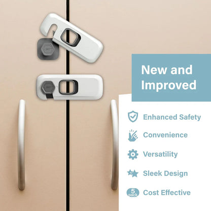 Adhesive Fridge Lock without drilling