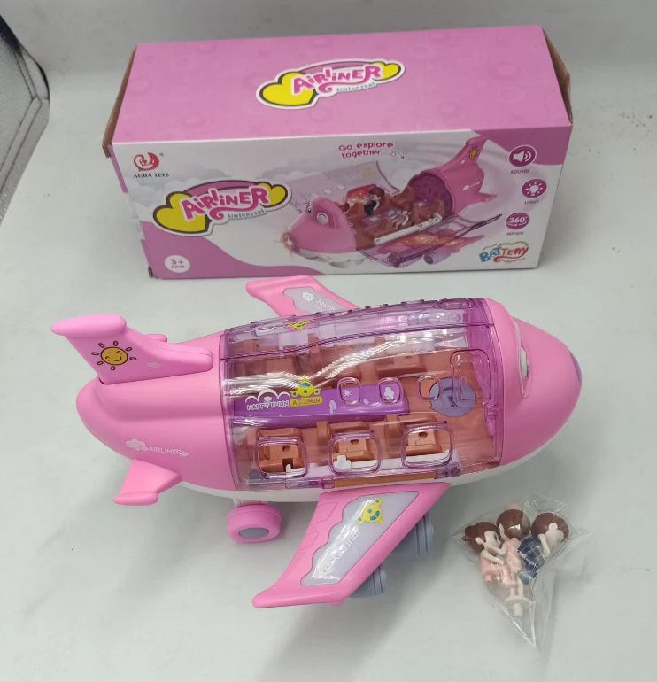Pink Large Airplane for Kids