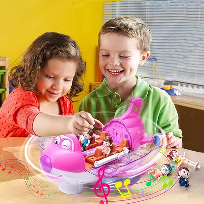 Pink Large Airplane for Kids