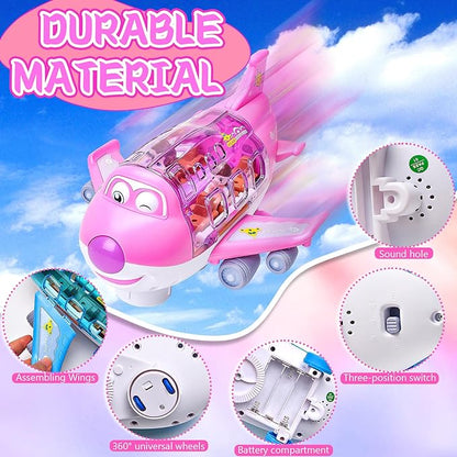 Pink Large Airplane for Kids