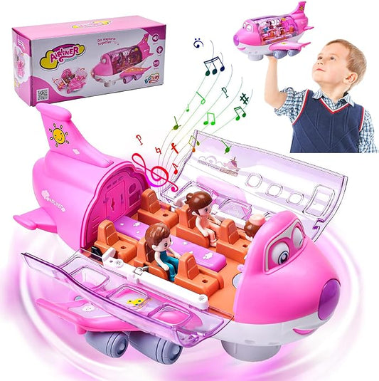 Pink Large Airplane for Kids