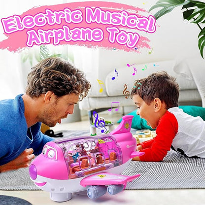 Pink Large Airplane for Kids