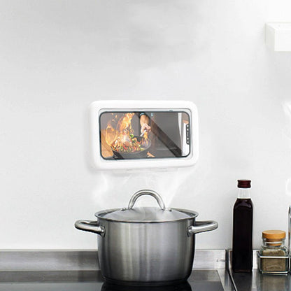 Touch Screen Waterproof Bathroom Phone Holder
